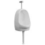 Wall-mounted urinal with white ceramic flush valve by vidaXL, Urinals - Ref: Foro24-143986, Price: 104,51 €, Discount: %