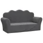 2-seater children's sofa in soft plush anthracite gray by , Baby and Toddler Furniture - Ref: Foro24-357048, Price: 51,01 €, ...