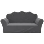 2-seater children's sofa in soft plush anthracite gray by , Baby and Toddler Furniture - Ref: Foro24-357048, Price: 51,01 €, ...