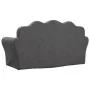 2-seater children's sofa in soft plush anthracite gray by , Baby and Toddler Furniture - Ref: Foro24-357048, Price: 51,01 €, ...