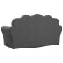 2-Sitzer-Kindersofa aus weichem Plüsch in Anthrazitgrau von , Baby- und Kleinkindmöbel - Ref: Foro24-357048, Preis: 51,44 €, ...