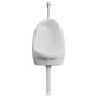 Wall-mounted urinal with white ceramic flush valve by vidaXL, Urinals - Ref: Foro24-143986, Price: 104,51 €, Discount: %