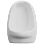 Wall-mounted urinal with white ceramic flush valve by vidaXL, Urinals - Ref: Foro24-143986, Price: 104,51 €, Discount: %