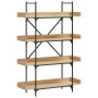 Bücherregal mit 4 Regalen aus Eichenholz, 100 x 33 x 145,5 cm von , Bücherregale und Regale - Ref: Foro24-837693, Preis: 82,9...