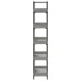 Bookcase with 5 shelves gray Sonoma wood 100x33x180.5 cm by , Bookcases and shelves - Ref: Foro24-837700, Price: 99,05 €, Dis...