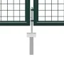 Grünes Gartentor aus Stahl 400x100 cm von vidaXL, Gartentore - Ref: Foro24-144311, Preis: 453,62 €, Rabatt: %