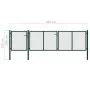 Grünes Gartentor aus Stahl 400x100 cm von vidaXL, Gartentore - Ref: Foro24-144311, Preis: 453,62 €, Rabatt: %