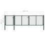 Grünes Gartentor aus Stahl 400x100 cm von vidaXL, Gartentore - Ref: Foro24-144311, Preis: 453,62 €, Rabatt: %