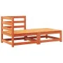 Pferde-Gartensofa mit Kissen und Fußstütze von , Modulare Sofas für den Außenbereich - Ref: Foro24-838114, Preis: 136,22 €, R...