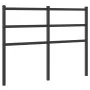 Cabecero de metal negro 120 cm de , Cabeceros y pies de cama - Ref: Foro24-355396, Precio: 25,24 €, Descuento: %