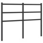 Kopfteil aus schwarzem Metall, 120 cm von , Kopf- und Fußteile - Ref: Foro24-355396, Preis: 25,60 €, Rabatt: %