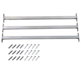 Adjustable window security bars 3 pcs 710-1200 mm by vidaXL, Windows - Ref: Foro24-144516, Price: 40,49 €, Discount: %