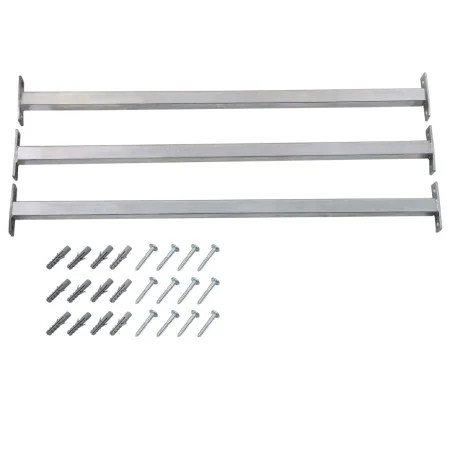 Adjustable window security bars 3 pcs 710-1200 mm by vidaXL, Windows - Ref: Foro24-144516, Price: 39,54 €, Discount: %