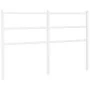 White metal headboard 135 cm by , Headboards and footboards - Ref: Foro24-355446, Price: 30,04 €, Discount: %