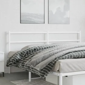 Kopfteil aus weißem Metall, 180 cm von , Kopf- und Fußteile - Ref: Foro24-355450, Preis: 28,77 €, Rabatt: %