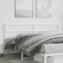 Cabecero de metal blanco 180 cm de , Cabeceros y pies de cama - Ref: Foro24-355450, Precio: 29,17 €, Descuento: %