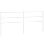 Cabecero de metal blanco 180 cm de , Cabeceros y pies de cama - Ref: Foro24-355450, Precio: 29,17 €, Descuento: %