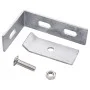 Conector de esquina para pared 10 sets plateado von vidaXL, Zubehör für Tore und Zäune - Ref: Foro24-144503, Preis: 29,16 €, ...