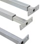 Verstellbare Fenstersicherheitsstangen, 3 Stück, 710–1200 mm von vidaXL, Windows - Ref: Foro24-144516, Preis: 40,49 €, Rabatt: %