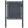 Anthracite grey steel garden fence gate 100x75 cm by vidaXL, garden gates - Ref: Foro24-144517, Price: 196,46 €, Discount: %
