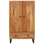 High sideboard solid acacia wood 60x33x100 cm by , Sideboards - Ref: Foro24-356885, Price: 172,16 €, Discount: %
