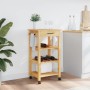 MONZA Küchenwagen aus massivem Kiefernholz 48x40x90 cm von , Küchen- und Speisewagen - Ref: Foro24-376079, Preis: 108,75 €, R...