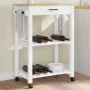 Carrito de cocina MONZA madera maciza de pino 60x40x90 cm de , Carros de cocina y comedor - Ref: Foro24-376093, Precio: 97,89...