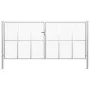 Gartentor aus verzinktem Stahl silber 415x225 cm von vidaXL, Gartentore - Ref: Foro24-144302, Preis: 696,71 €, Rabatt: %