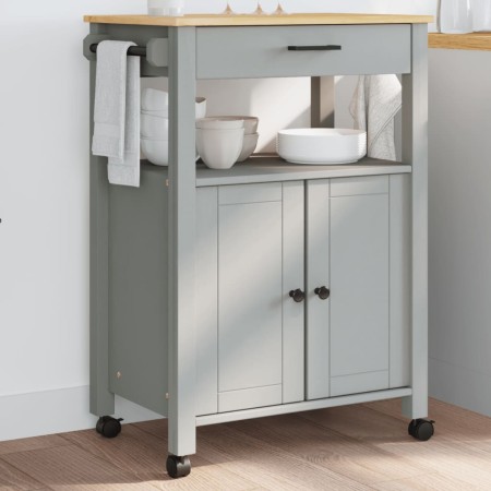 Carrito de cocina MONZA madera maciza de pino 60x40x90 cm de , Carros de cocina y comedor - Ref: Foro24-376098, Precio: 161,2...