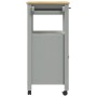 MONZA Küchenwagen aus massivem Kiefernholz 60x40x90 cm von , Küchen- und Speisewagen - Ref: Foro24-376098, Preis: 151,43 €, R...