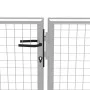 Gartentor aus verzinktem Stahl silber 415x225 cm von vidaXL, Gartentore - Ref: Foro24-144302, Preis: 696,71 €, Rabatt: %