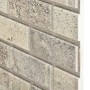 Paneles de pared 3D diseño de ladrillo 10 uds EPS color arena