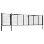 Anthrazitgraues Gartentor aus Stahl 500x75 cm von vidaXL, Gartentore - Ref: Foro24-144334, Preis: 384,85 €, Rabatt: %