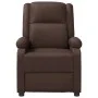 Sillón de masaje cuero sintético marrón de , Sillones de masaje eléctricos - Ref: Foro24-348463, Precio: 206,68 €, Descuento: %
