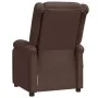 Sillón de masaje cuero sintético marrón de , Sillones de masaje eléctricos - Ref: Foro24-348463, Precio: 206,68 €, Descuento: %