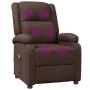Sillón de masaje cuero sintético marrón de , Sillones de masaje eléctricos - Ref: Foro24-348463, Precio: 206,68 €, Descuento: %