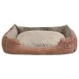 Cama para perro con cojín PU cuero artificial talla XL beige de , Camas para perros - Ref: Foro24-170428, Precio: 51,05 €, De...