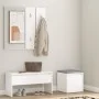 Flurmöbel-Set aus weißem Sperrholz von , Kleiderschränke - Ref: Foro24-3082044, Preis: 106,25 €, Rabatt: %