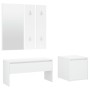 Flurmöbel-Set aus weißem Sperrholz von , Kleiderschränke - Ref: Foro24-3082044, Preis: 110,16 €, Rabatt: %