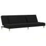 2-seater sofa bed with two black fabric pillows by , Sofas - Ref: Foro24-375794, Price: 249,08 €, Discount: %