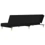 2-seater sofa bed with two black fabric pillows by , Sofas - Ref: Foro24-375794, Price: 249,08 €, Discount: %