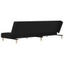 2-Sitzer-Schlafsofa mit zwei schwarzen Stoffkissen von , Sofas - Ref: Foro24-375794, Preis: 254,98 €, Rabatt: %