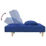 2-seater sofa bed with two blue fabric pillows by , Sofas - Ref: Foro24-375796, Price: 242,05 €, Discount: %