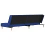2-Sitzer-Schlafsofa mit zwei blauen Stoffkissen von , Sofas - Ref: Foro24-375796, Preis: 242,02 €, Rabatt: %