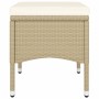5-piece synthetic rattan beige garden dining set by , Garden sets - Ref: Foro24-3058330, Price: 325,04 €, Discount: %