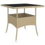 5-piece synthetic rattan beige garden dining set by , Garden sets - Ref: Foro24-3058330, Price: 325,04 €, Discount: %