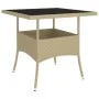 5-teiliges Garten-Esszimmerset aus synthetischem Rattan, beige von , Gartensets - Ref: Foro24-3058330, Preis: 319,28 €, Rabat...