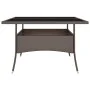 Juego de comedor de jardín 9 piezas ratán sintético marrón de , Conjuntos de jardín - Ref: Foro24-3058351, Precio: 517,55 €, ...