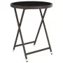 5-teiliges Gartenbistro-Set PE Rattan braunes gehärtetes Glas von , Gartensets - Ref: Foro24-3058391, Preis: 251,09 €, Rabatt: %