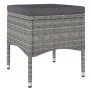 Set de comedor jardín 5 pzas ratán sintético madera acacia gris de , Conjuntos de jardín - Ref: Foro24-3058353, Precio: 418,1...